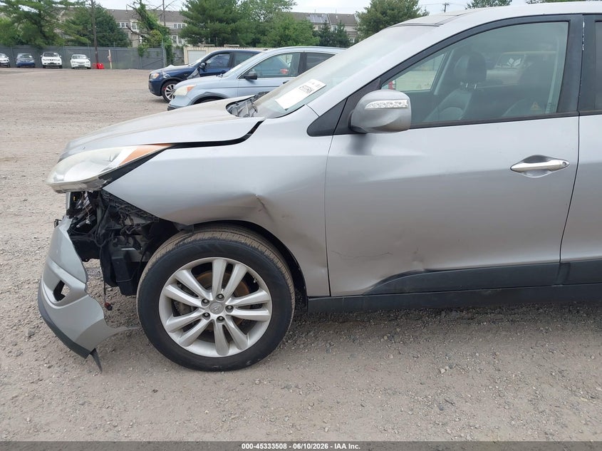 2012 Hyundai Tucson VIN KM8JU3AC6CU529934 IAAI salvage auction — FRONT END, Salvage (New Jersey), sold $1,300 on 2026-07-28 (photo 6)