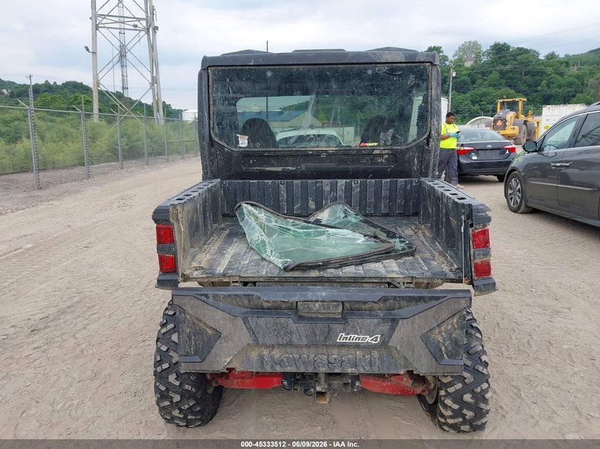 2024 Kawasaki VIN JKAWFCG12RB502805 IAAI salvage auction — FRONT & REAR, Salvage (Pennsylvania), sold $4,050 on 2026-07-28 (photo 6)
