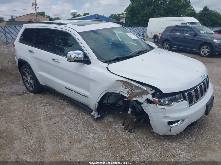 2019 Jeep Grand cherokee VIN 1C4RJFBG4KC679953 IAAI salvage auction — SIDE, Salvage Title, sold $5,200 on 2026-07-10 (photo 1)