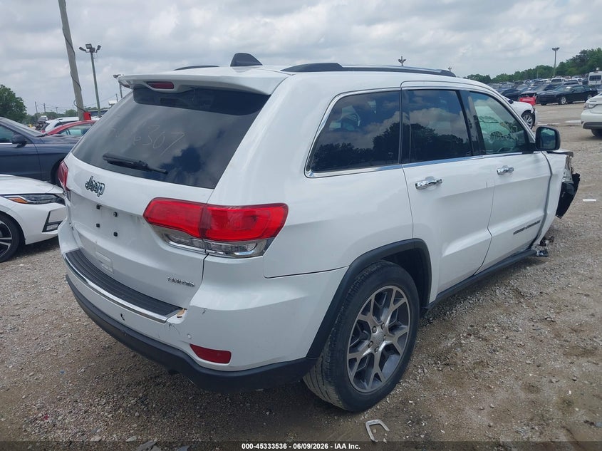 2019 Jeep Grand cherokee VIN 1C4RJFBG4KC679953 IAAI salvage auction — SIDE, Salvage Title, sold $5,200 on 2026-07-10 (photo 4)