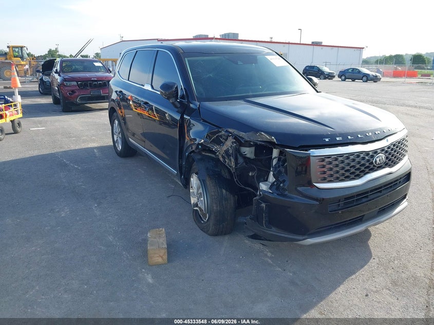 2020 Kia Telluride VIN 5XYP24HC4LG040756 IAAI salvage auction — RIGHT FRONT, Salvage (Illinois), sold $25 on 2026-07-28 (photo 1)
