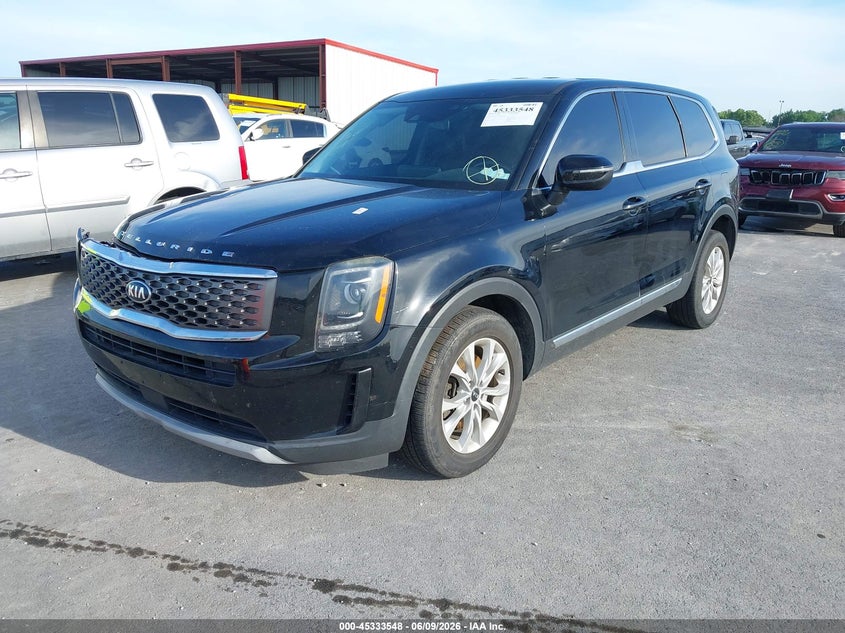 2020 Kia Telluride VIN 5XYP24HC4LG040756 IAAI salvage auction — RIGHT FRONT, Salvage (Illinois), sold $25 on 2026-07-28 (photo 2)