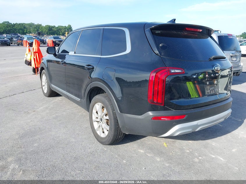 2020 Kia Telluride VIN 5XYP24HC4LG040756 IAAI salvage auction — RIGHT FRONT, Salvage (Illinois), sold $25 on 2026-07-28 (photo 3)