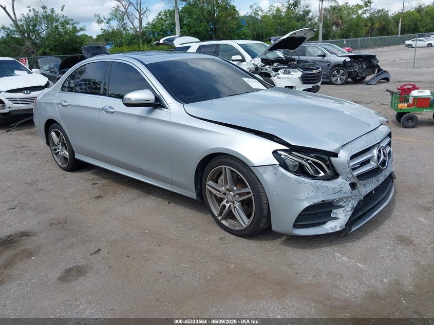 2017 Mercedes-benz E-klasse VIN WDDZF4JB0HA182663 IAAI salvage auction — FRONT END, Salvage Title, sold $4,150 on 2026-07-27 (photo 1)