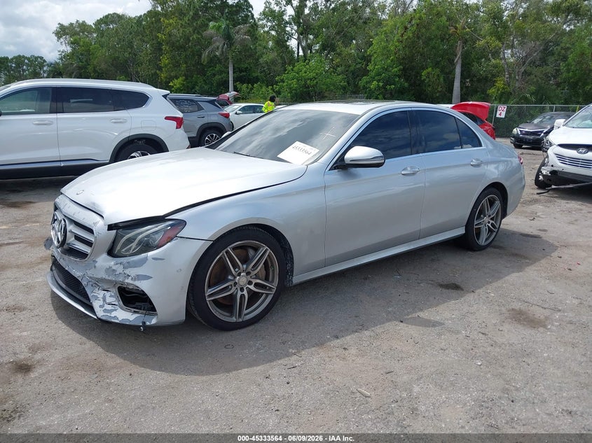 2017 Mercedes-benz E-klasse VIN WDDZF4JB0HA182663 IAAI salvage auction — FRONT END, Salvage Title, sold $4,150 on 2026-07-27 (photo 2)