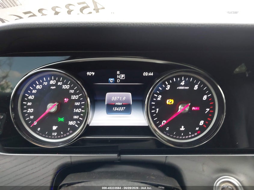 2017 Mercedes-benz E-klasse VIN WDDZF4JB0HA182663 IAAI salvage auction — FRONT END, Salvage Title, sold $4,150 on 2026-07-27 (photo 7)