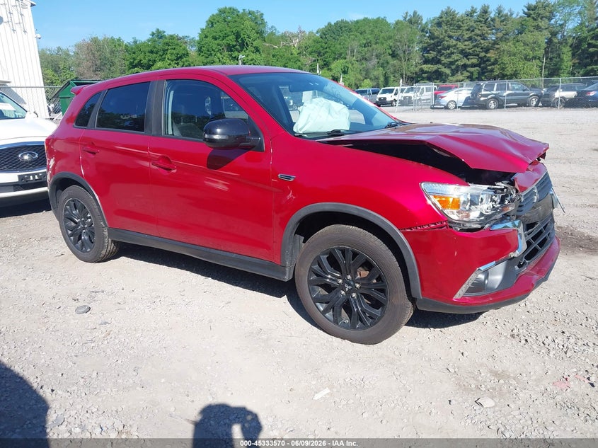 2017 Mitsubishi Outlander VIN JA4AR3AU4HZ054013 IAAI salvage auction — FRONT END, Salvage Title, sold $525 on 2026-07-07 (photo 1)