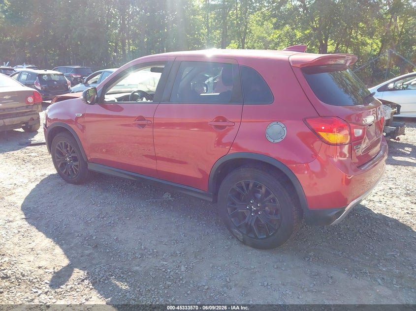 2017 Mitsubishi Outlander VIN JA4AR3AU4HZ054013 IAAI salvage auction — FRONT END, Salvage Title, sold $525 on 2026-07-07 (photo 3)