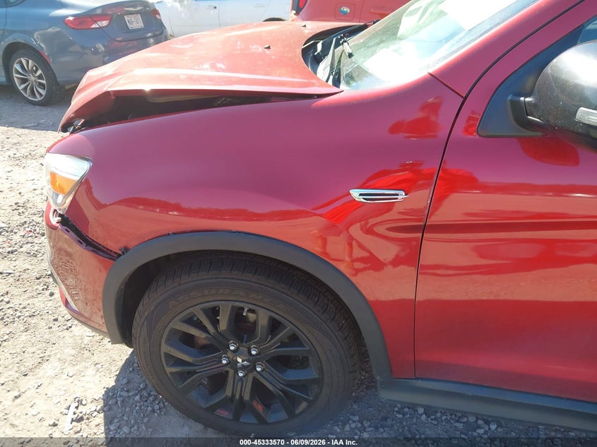 2017 Mitsubishi Outlander VIN JA4AR3AU4HZ054013 IAAI salvage auction — FRONT END, Salvage Title, sold $525 on 2026-07-07 (photo 6)