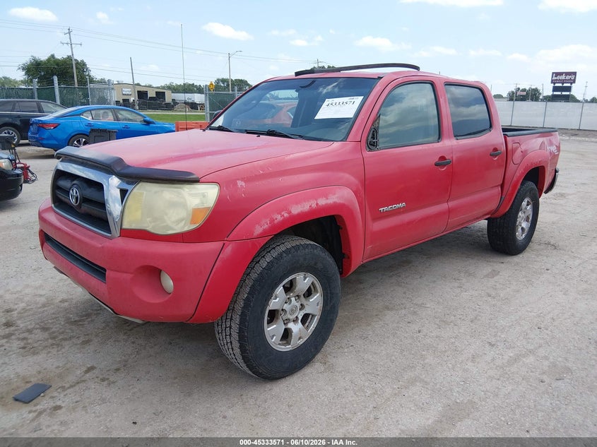 2006 Toyota Tacoma VIN 5TELU42N86Z226961 IAAI salvage auction — ROOF, Salvage (Kansas), sold $5,900 on 2026-07-24 (photo 2)