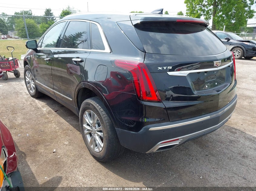 2020 Cadillac Xt5 VIN 1GYKNCRS1LZ207474 IAAI salvage auction — NORMAL WEAR, Salvage Title, sold $10,550 on 2026-07-23 (photo 3)