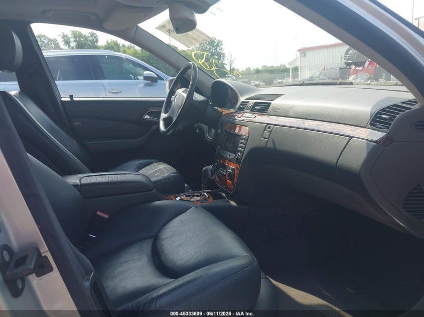 2004 Mercedes-benz S class VIN WDBNG84J74A427645 IAAI salvage auction — LEFT SIDE, Salvage - Greater Than 75% (Maryland), sold $400 on 2026-07-08 (photo 5)