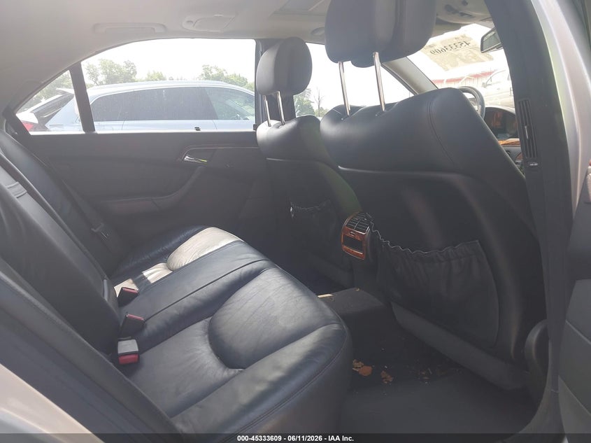 2004 Mercedes-benz S class VIN WDBNG84J74A427645 IAAI salvage auction — LEFT SIDE, Salvage - Greater Than 75% (Maryland), sold $400 on 2026-07-08 (photo 8)