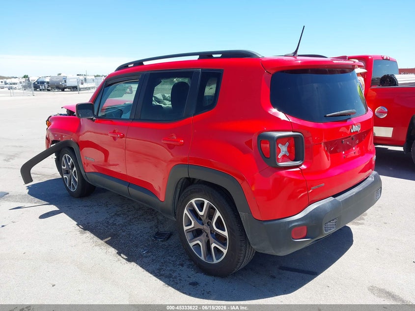 2015 Jeep Renegade VIN ZACCJABT7FPC01100 IAAI salvage auction — FRONT END, Certificate Of Title (Nebraska), sold $550 on 2026-08-13 (photo 3)