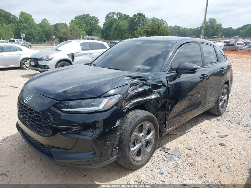 2026 Honda Hr-v VIN 3CZRZ1H34TM723783 IAAI salvage auction — LEFT SIDE, Salvage (North Carolina), sold $6,600 on 2026-07-27 (photo 2)