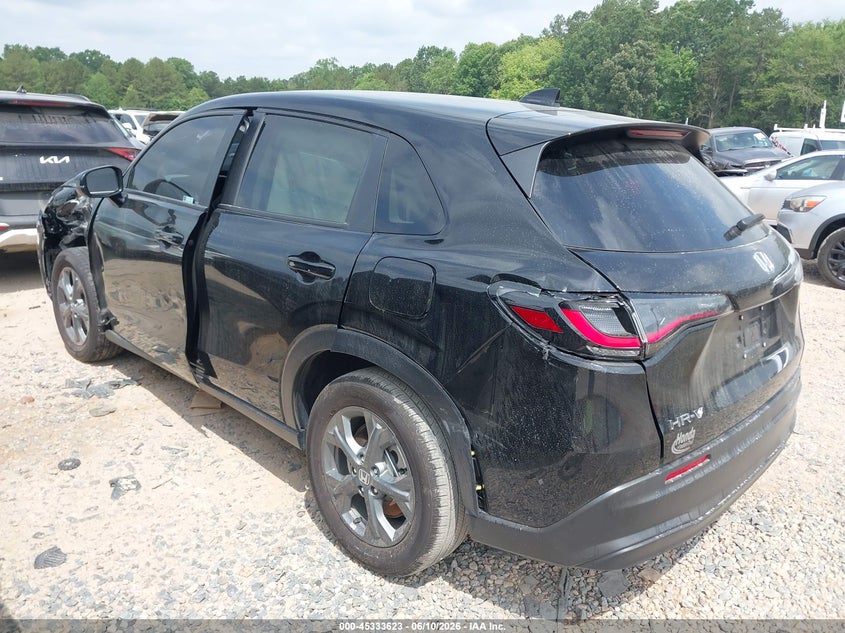 2026 Honda Hr-v VIN 3CZRZ1H34TM723783 IAAI salvage auction — LEFT SIDE, Salvage (North Carolina), sold $6,600 on 2026-07-27 (photo 3)