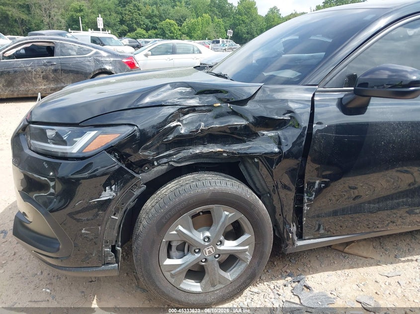 2026 Honda Hr-v VIN 3CZRZ1H34TM723783 IAAI salvage auction — LEFT SIDE, Salvage (North Carolina), sold $6,600 on 2026-07-27 (photo 6)