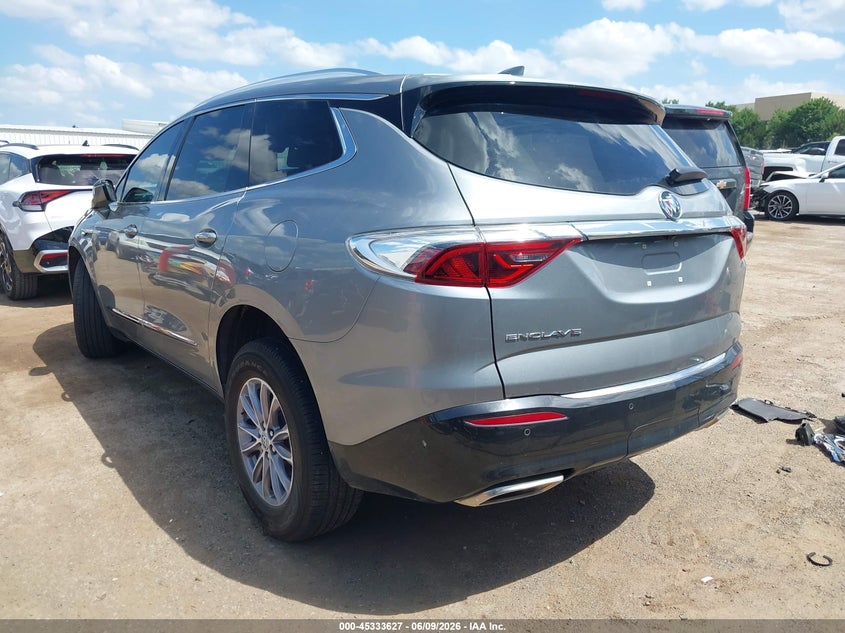 2023 Buick Enclave VIN 5GAERBKW6PJ269103 IAAI salvage auction — RIGHT FRONT, Clear (Oklahoma), sold $9,300 on 2026-09-05 (photo 3)