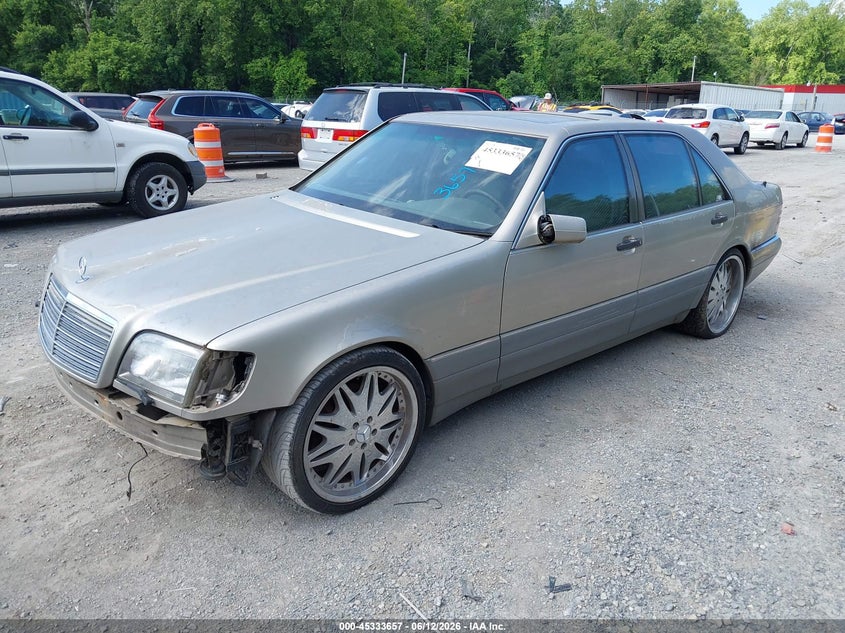 1996 Mercedes-benz S class VIN WDBGA51E4TA302651 IAAI salvage auction — FRONT END, Clear (Virginia), sold $675 on 2026-07-21 (photo 2)