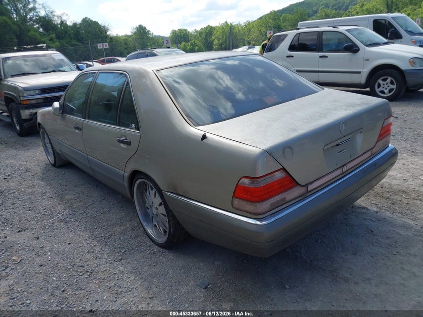 1996 Mercedes-benz S class VIN WDBGA51E4TA302651 IAAI salvage auction — FRONT END, Clear (Virginia), sold $675 on 2026-07-21 (photo 3)