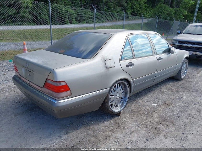 1996 Mercedes-benz S class VIN WDBGA51E4TA302651 IAAI salvage auction — FRONT END, Clear (Virginia), sold $675 on 2026-07-21 (photo 4)