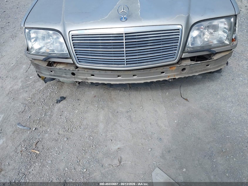 1996 Mercedes-benz S class VIN WDBGA51E4TA302651 IAAI salvage auction — FRONT END, Clear (Virginia), sold $675 on 2026-07-21 (photo 6)