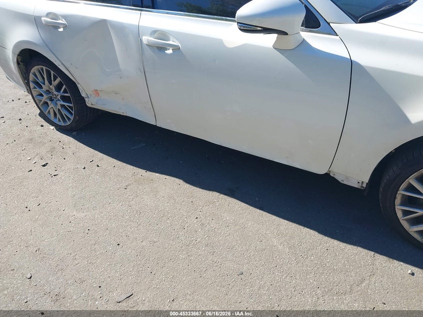 2014 Lexus Gs VIN JTHCE1BL4E5027206 IAAI salvage auction — SIDE, Salvage Title, sold $1,000 on 2026-07-21 (photo 6)