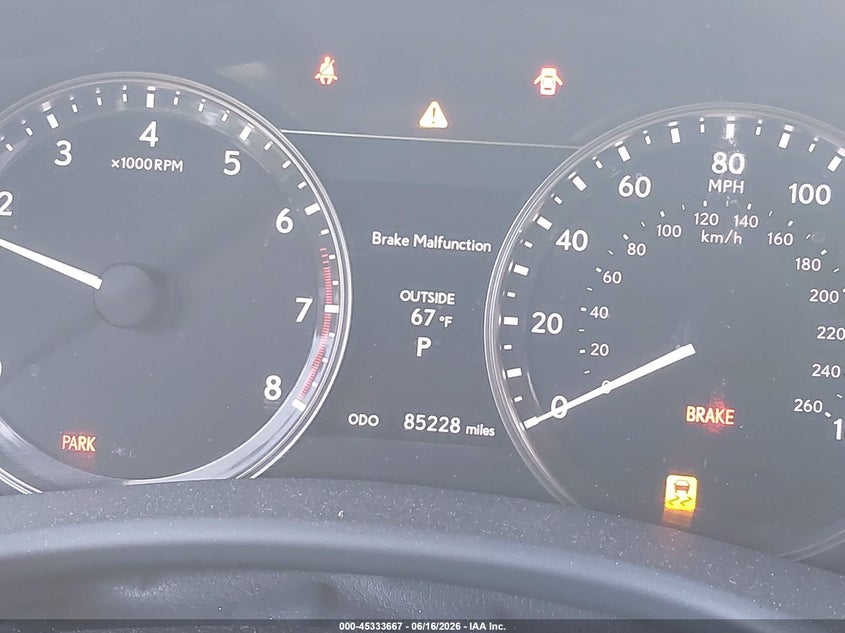 2014 Lexus Gs VIN JTHCE1BL4E5027206 IAAI salvage auction — SIDE, Salvage Title, sold $1,000 on 2026-07-21 (photo 7)
