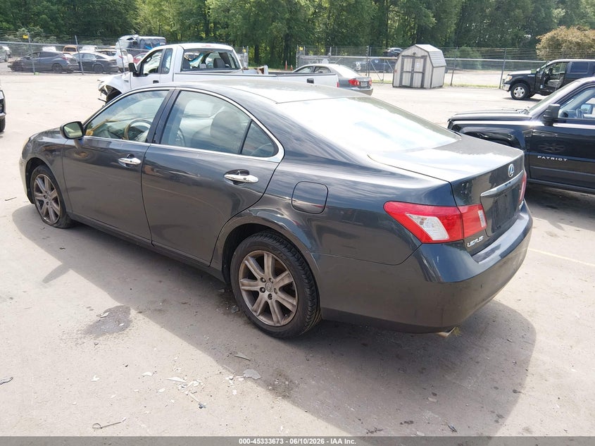 2008 Lexus Es 350 VIN JTHBJ46G082180144 IAAI salvage auction — RIGHT FRONT, Salvage (Connecticut), sold $1,100 on 2026-07-16 (photo 3)