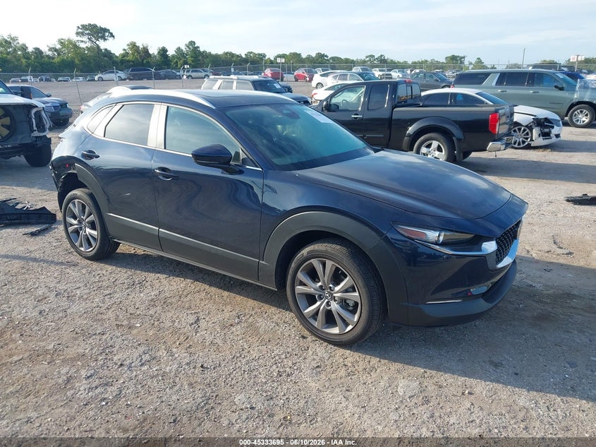 2025 Mazda Cx-30 VIN 3MVDMBCM2SM856401 IAAI salvage auction — REAR END, Salvage Title, sold $7,600 on 2026-07-23 (photo 1)
