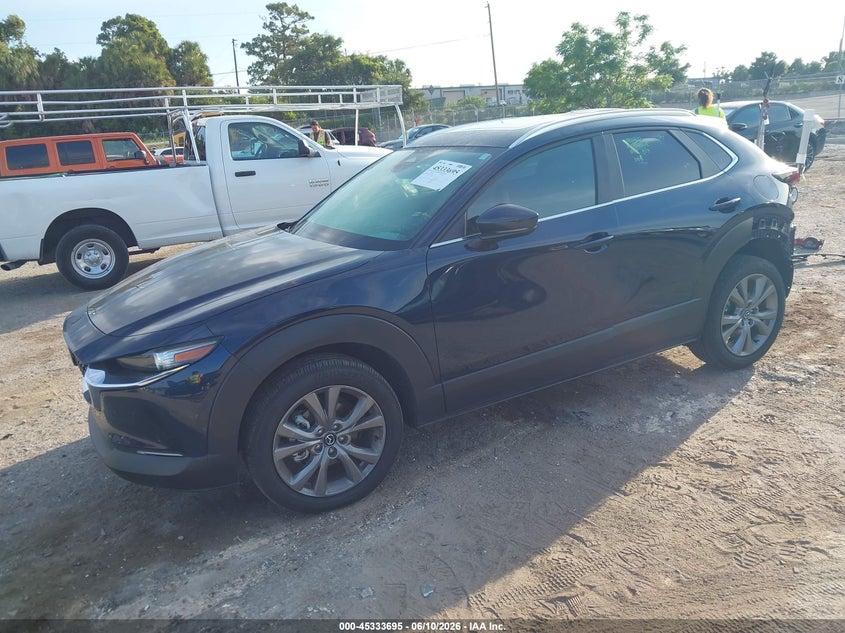 2025 Mazda Cx-30 VIN 3MVDMBCM2SM856401 IAAI salvage auction — REAR END, Salvage Title, sold $7,600 on 2026-07-23 (photo 2)