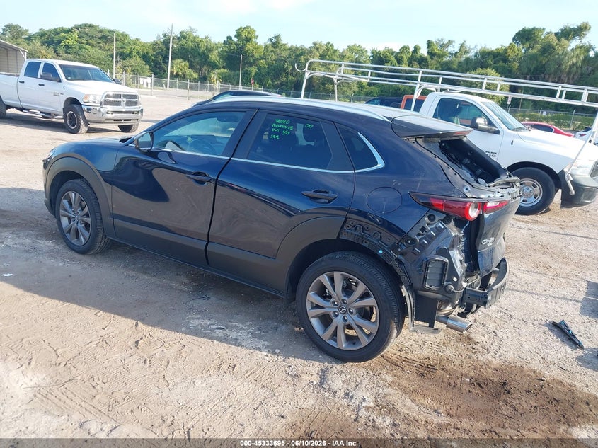 2025 Mazda Cx-30 VIN 3MVDMBCM2SM856401 IAAI salvage auction — REAR END, Salvage Title, sold $7,600 on 2026-07-23 (photo 3)