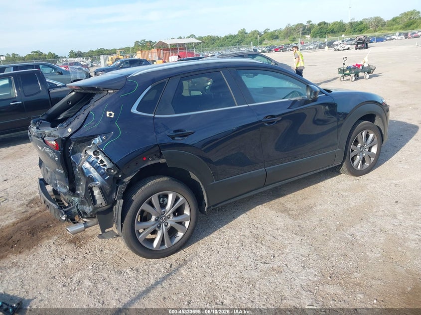 2025 Mazda Cx-30 VIN 3MVDMBCM2SM856401 IAAI salvage auction — REAR END, Salvage Title, sold $7,600 on 2026-07-23 (photo 4)