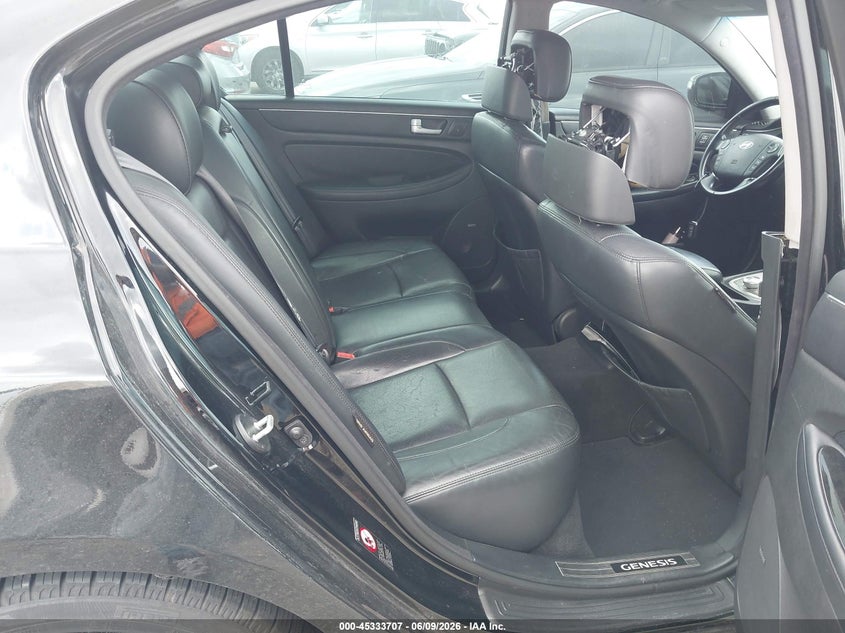 2013 Hyundai Genesis VIN KMHGC4DH0DU257151 IAAI salvage auction — NORMAL WEAR, Original (Texas), sold $325 on 2026-07-08 (photo 8)