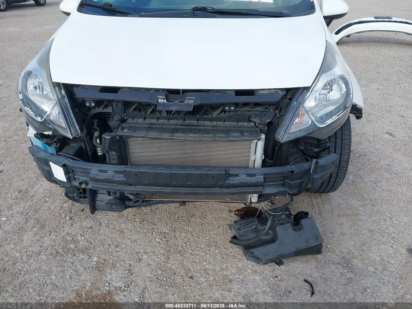 2016 Kia Rio VIN KNADM4A37G6539130 IAAI salvage auction — FRONT END, Salvage (Texas), sold $1,600 on 2026-07-08 (photo 6)