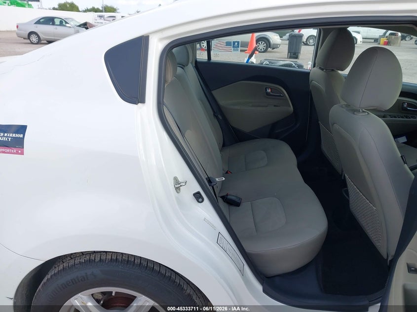 2016 Kia Rio VIN KNADM4A37G6539130 IAAI salvage auction — FRONT END, Salvage (Texas), sold $1,600 on 2026-07-08 (photo 8)