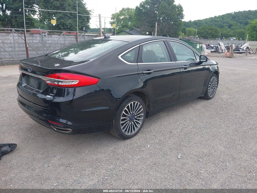 2017 Ford Fusion VIN 3FA6P0T97HR257030 IAAI salvage auction — FRONT END, Salvage Title, sold $1,150 on 2026-07-18 (photo 4)