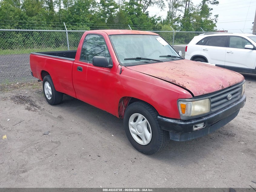 1996 Toyota T100 VIN JT4JM11D5T0016862 IAAI salvage auction — NORMAL WEAR, Clear (Florida), sold $1,050 on 2026-07-07 (photo 1)