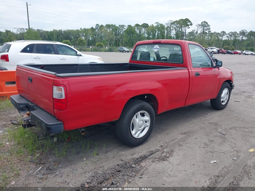 1996 Toyota T100 VIN JT4JM11D5T0016862 IAAI salvage auction — NORMAL WEAR, Clear (Florida), sold $1,050 on 2026-07-07 (photo 4)