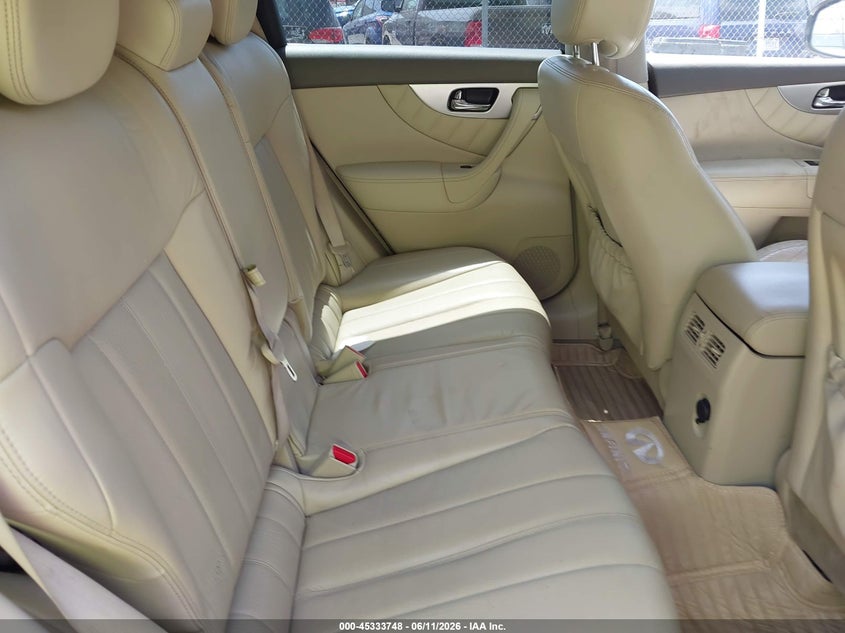 2013 Infiniti Fx VIN JN8CS1MW2DM171265 IAAI salvage auction — REAR END, Salvage (Rhode Island), sold $250 on 2026-07-28 (photo 8)