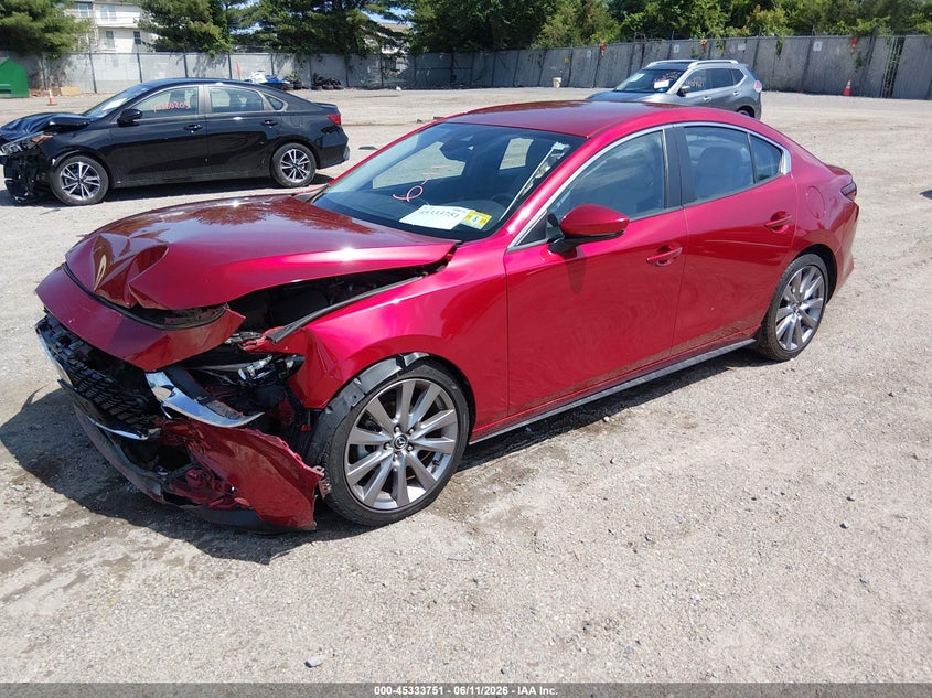 2019 Mazda 3 VIN JM1BPACL9K1112289 IAAI salvage auction — FRONT END, Salvage (New Jersey), sold $1,200 on 2026-07-28 (photo 2)