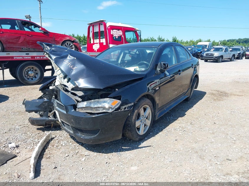 2014 Mitsubishi Lancer VIN JA32V2FW4EU008621 IAAI salvage auction — FRONT END, Salvage Title, sold $300 on 2026-08-01 (photo 6)