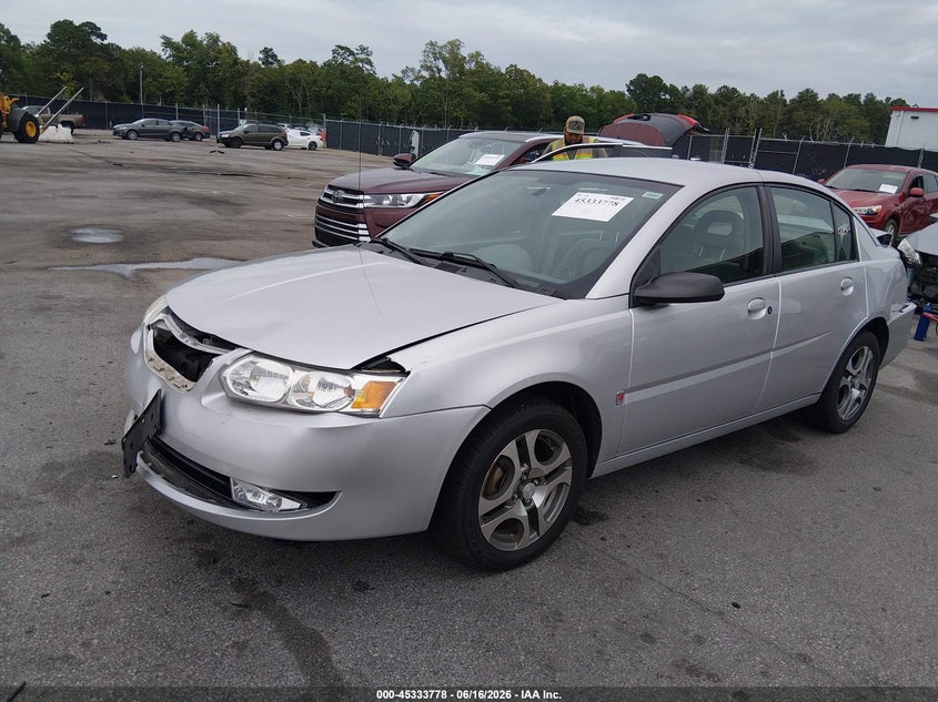 2005 Saturn Ion VIN 1G8AL52FX5Z182121 IAAI salvage auction — REAR END, Salvage (South Carolina), sold $300 on 2026-07-08 (photo 2)