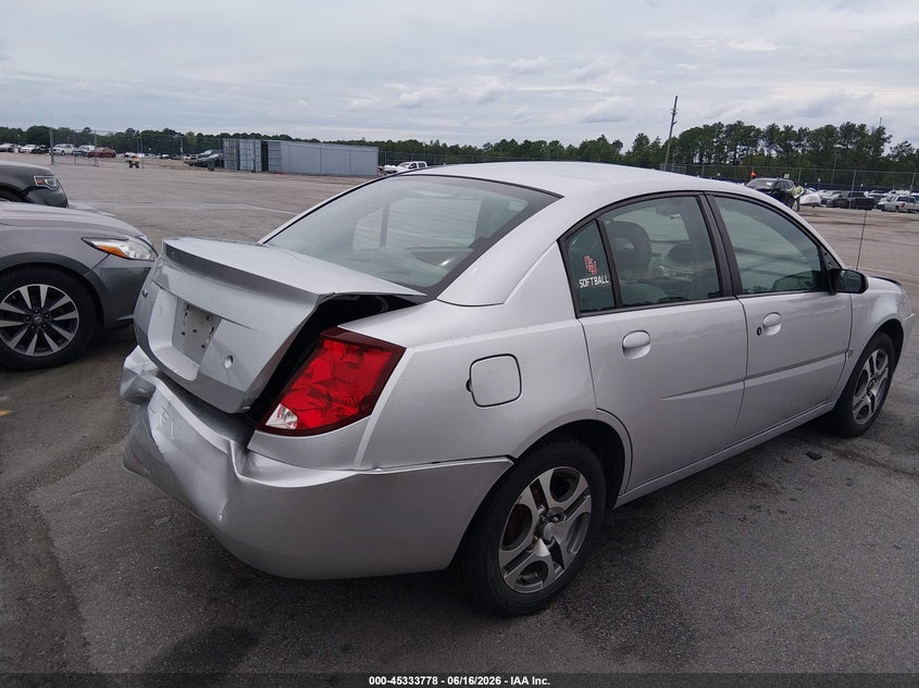 2005 Saturn Ion VIN 1G8AL52FX5Z182121 IAAI salvage auction — REAR END, Salvage (South Carolina), sold $300 on 2026-07-08 (photo 4)
