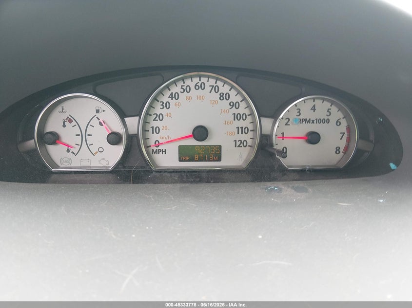 2005 Saturn Ion VIN 1G8AL52FX5Z182121 IAAI salvage auction — REAR END, Salvage (South Carolina), sold $300 on 2026-07-08 (photo 7)
