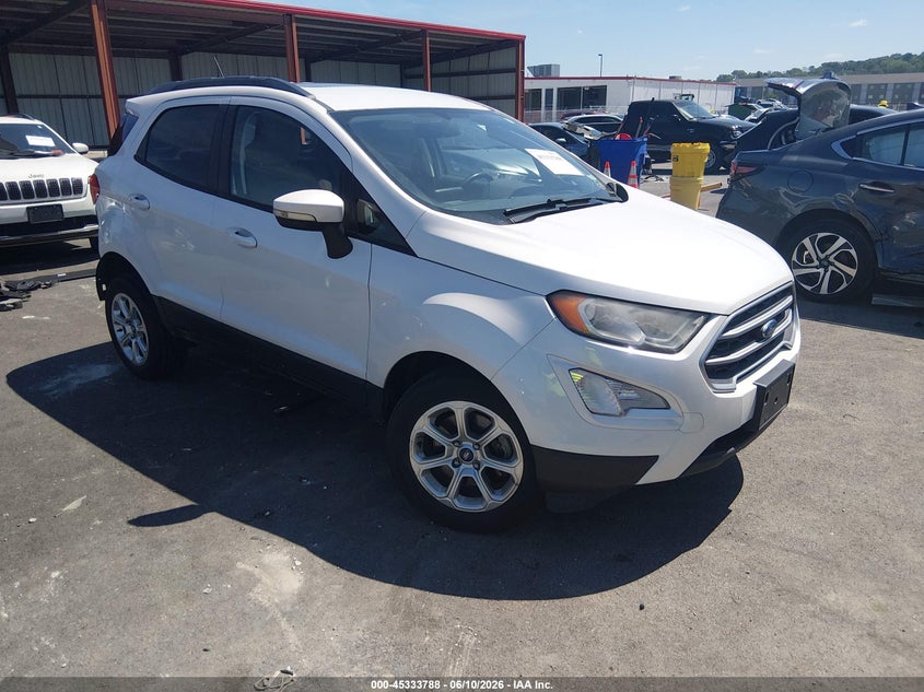 2018 Ford Ecosport VIN MAJ6P1UL5JC187578 IAAI salvage auction — REAR END, Salvage (Illinois), sold $1,200 on 2026-07-31 (photo 1)