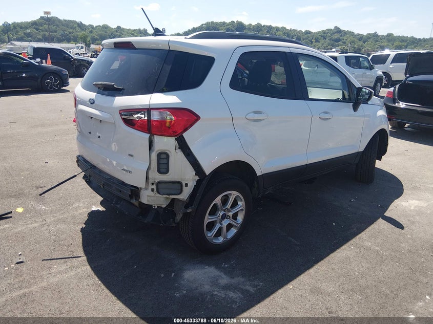 2018 Ford Ecosport VIN MAJ6P1UL5JC187578 IAAI salvage auction — REAR END, Salvage (Illinois), sold $1,200 on 2026-07-31 (photo 4)