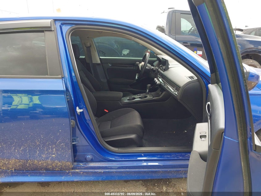2022 Honda Civic VIN 2HGFE1F72NH322651 IAAI salvage auction — LEFT FRONT, Salvage Title, sold $5,000 on 2026-07-09 (photo 5)