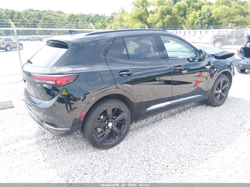 2021 Buick Envision VIN LRBFZNR43MD070124 IAAI salvage auction — FRONT END, Salvage (Alabama), sold $25 on 2026-07-16 (photo 4)