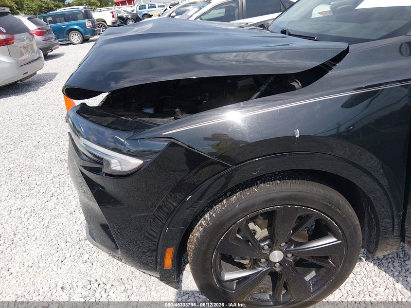 2021 Buick Envision VIN LRBFZNR43MD070124 IAAI salvage auction — FRONT END, Salvage (Alabama), sold $25 on 2026-07-16 (photo 6)